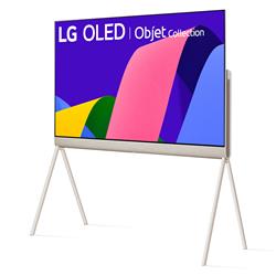 LG 55" Objet Collection Posé 4K OLED TV, 55LX1QPUA, α9 Gen5 AI Processor, Art Gallery Lifestyle TV, Stand Included