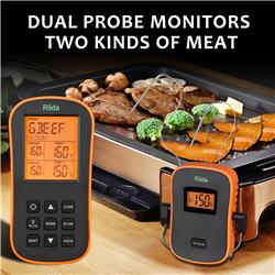 Riida TM08 Wireless Meat Thermometer for Oven Smoker Grill BBQ