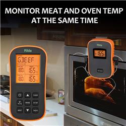 Riida TM08 Wireless Meat Thermometer for Oven Smoker Grill BBQ