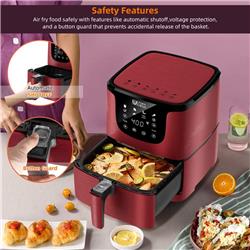 ULTIMA COSA Presto Luxe Plus Air Fryer 5L (Red)