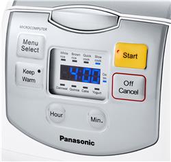 PANASONIC 4 Cup Multi-Function Rice Cooker - White