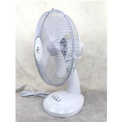 FUSION 12" Table Fan - White(Open Box)