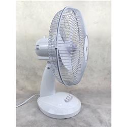 FUSION 12" Table Fan - White(Open Box)