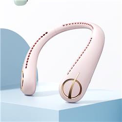 Benks F21 Hands Free Neck Fan — Pink