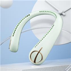 Benks F21 Hands Free Neck Fan — Green