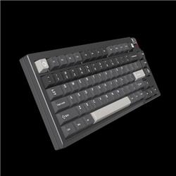 Clavier en aluminium 6063 75% Luminkey 75V2 Tri-Mode, Espace mort gris(Open Box)