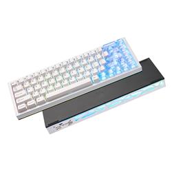 YUNZII AL65 White Gasket Mounted Aluminum Mechanical Keyboard