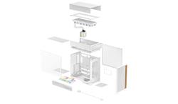DeepCool CL6600 WH Boîtier PC tour ATX Hypersplit