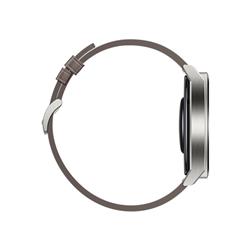 HUAWEI WATCH GT 3 Pro 46mm Classic, Titanium Case with Gray Leather St