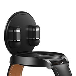 HUAWEI Watch Buds, Black Leather