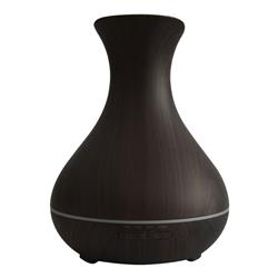 iCAN Smart Wi-Fi Humidifier, Aromatherapy Diffuser with Alexa & Google Assistant Support | Mobile App Control | Dark Wood Grain
