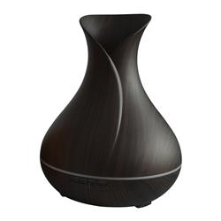 iCAN Smart Wi-Fi Humidifier, Aromatherapy Diffuser with Alexa & Google Assistant Support | Mobile App Control | Dark Wood Grain
