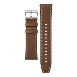 HUAWEI Classic Dark Brown Calfskin Strap (22mm, GT 2/GT 3 46mm series)