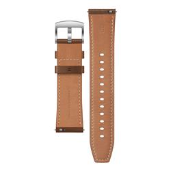 HUAWEI Classic Dark Brown Calfskin Strap (22mm, GT 2/GT 3 46mm series)