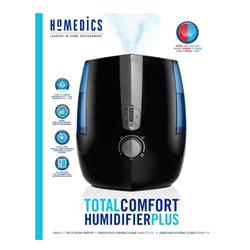 HOMEDICS Warm & Cool Mist Ultrasonic Humidifier 1.4 Gallon, Oil tray,