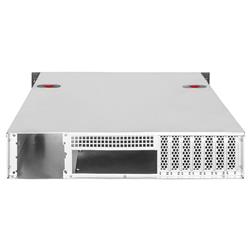 Châssis de stockage en rack SILVERSTONE 2U à 8 baies pour disques durs/SSD 2,5"/3,5"