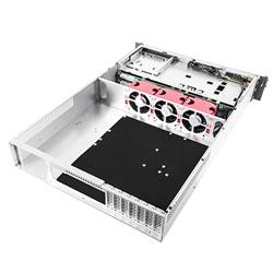 Châssis de stockage en rack SILVERSTONE 2U à 8 baies pour disques durs/SSD 2,5"/3,5"