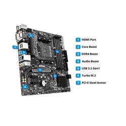 MSI B450M PRO-VDH MAX(Open Box)