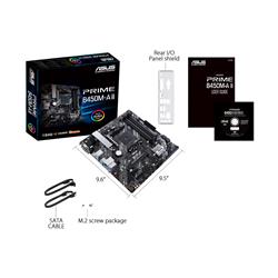 ASUS Prime B450M-A II Socket AM4 | 128 DDR4 Max. RAM | PCIe 3.0 x16, M.2 | USB 3.2 Gen 1, HDMI, DP, mATX Motherboard(Open Box)