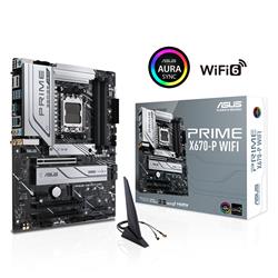 ASUS Prime X670-P WiFi Socket AM5 (LGA 1718) Ryzen 7000(Open Box)