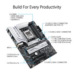 ASUS Prime X670-P WiFi Socket AM5 (LGA 1718) Ryzen 7000(Open Box)