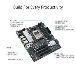 ASUS Prime B650M-A AX AMD B650(Ryzen 7000) Micro-ATX motherboard