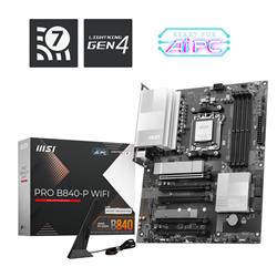 MSI PRO B840-P WIFI, AMD Ryzen™ 9000 / 8000 / 7000 Series Motherboard