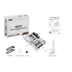 ASUS X870 MAX GAMING WIFI7 W AMD AM5 ATX Motherboard(Open Box)