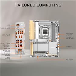 GIGABYTE X870E AERO X3D WOOD AMD AM5 LGA 1718 Motherboard(Open Box)