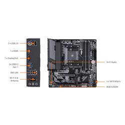 GIGABYTE B550M GAMING X WIFI6 AMD AM4 mATX Motherboard(Open Box)