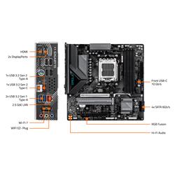GIGABYTE B850M EAGLE WIFI7 AMD AM5 Micro ATX Motherboard