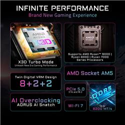GIGABYTE B850M EAGLE WIFI7 AMD AM5 Micro ATX Motherboard