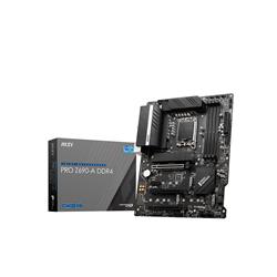 MSI PRO Z690-A DDR4 Motherboard ATX - Supports Intel Core 12th Gen Processors, LGA 1700 - 14 Duet Rail 55A VRM, DDR4 Boost (...