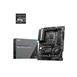 MSI PRO Z690-A DDR4 Motherboard ATX - Supports Intel Core 12th Gen Processors, LGA 1700 - 14 Duet Rail 55A VRM, DDR4 Boost (...