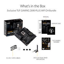 ASUS TUF Gaming Z690-Plus WiFi D4 LGA 1700 | ATX gaming motherboard(Open Box)