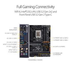 ASUS TUF Gaming Z690-Plus WiFi D4 LGA 1700 | ATX gaming motherboard(Open Box)