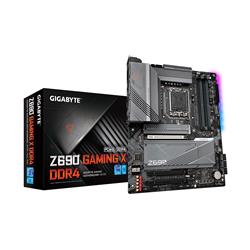 GIGABYTE Z690 GAMING X DDR4 LGA 1700 Intel Z690 ATX Motherboard with DDR4, Quad M.2, PCIe 5.0, USB 3.2 Gen2X2 Type-C, 2.5GbE...