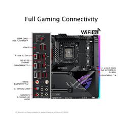 ASUS ROG Maximus Z690 Extreme (WiFi 6E) LGA 1700(Intel 12th Gen) EATX gaming motherboard (PCIe 5.0, DDR5,24+1 105A power sta...