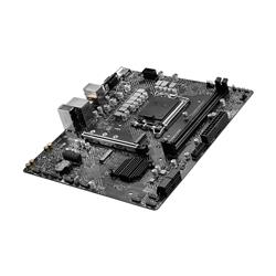 MSI PRO H610M-G DDR4 Motherboard, Micro-ATX -  Supports Intel 12th Gen Core Processors, LGA 1700 - 2 x DIMMs (3200MHz), 1x P...