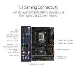 ASUS TUF Gaming Z690-Plus WiFi (Intel®12th/13th Gen) ATX Motherboard(Open Box)