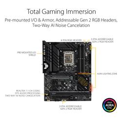 ASUS TUF Gaming Z690-Plus WiFi (Intel®12th/13th Gen) ATX Motherboard(Open Box)