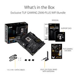 ASUS TUF Gaming Z690-Plus WiFi (Intel®12th/13th Gen) ATX Motherboard(Open Box)