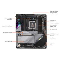 GIGABYTE X670E AORUS MASTER AM5 LGA 1718 AMD X670E EATX Motherboard(Open Box)