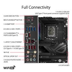 ASUS ROG Maximus Z790 Hero (WiFi 6E) LGA 1700(Intel®13th&12th Gen) ATX