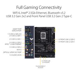 ASUS TUF Gaming Z790-Plus WiFi D4 LGA 1700(Intel®12th&13th Gen) ATX(Open Box)