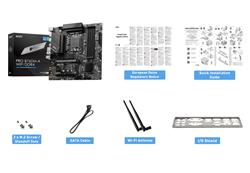 MSI PRO B760M-A WIFI DDR4, Intel mATX LGA 1700 Motherboard