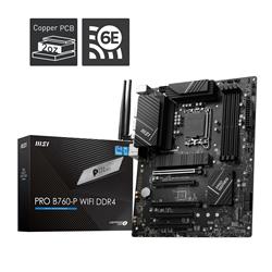 MSI PRO B760-P WIFI DDR4, Intel ATX LGA 1700 Motherboard