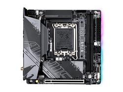 GIGABYTE B760I AORUS PRO LGA 1700 Intel B760 Mini-ITX Motherboard with DDR5, Dual M.2, PCIe 4.0, USB 3.2 Gen2X2 Type-C, WiFi...