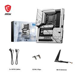 MSI Z790 PROJECT ZERO, Intel ATX LGA 1700, Supports 12th/13th/14th Gen