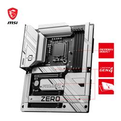 MSI Z790 PROJECT ZERO, Intel ATX LGA 1700, Supports 12th/13th/14th Gen